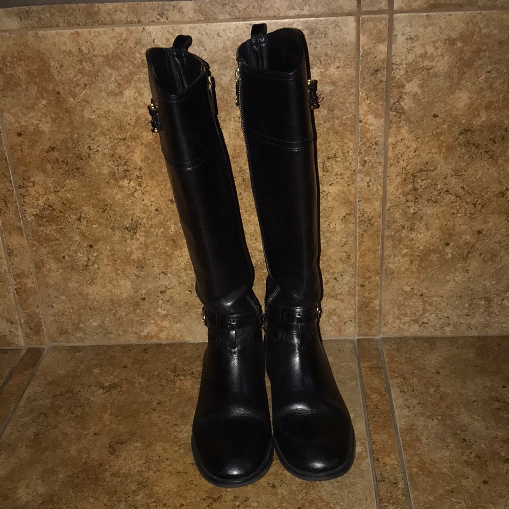 Tory Burch Tall Riding Boots - Picture 3 of 8